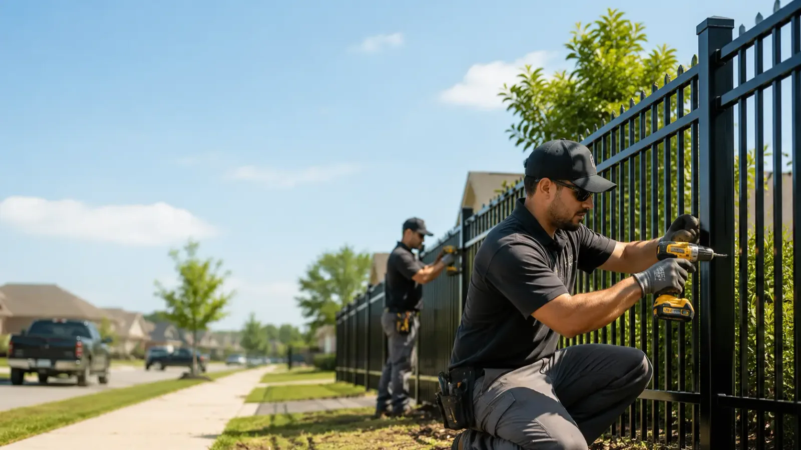 Metal Fence Installation in Zearing, IA